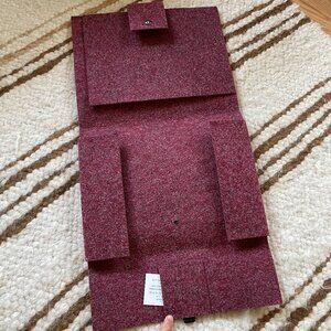 Wool laptop case